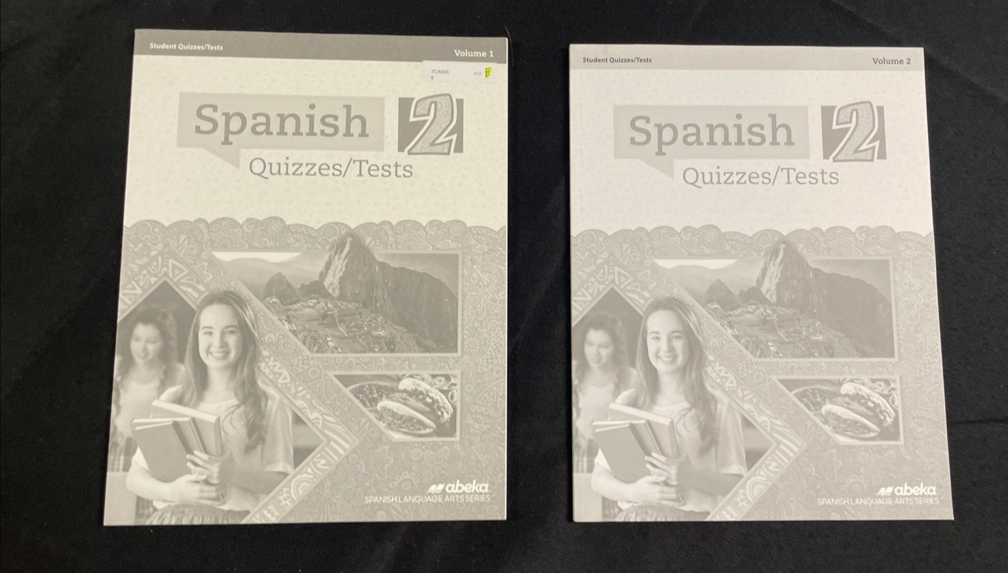 Abeka Spanish 2 Quiz and Test Book Volumes 1 and 2 – Student Books