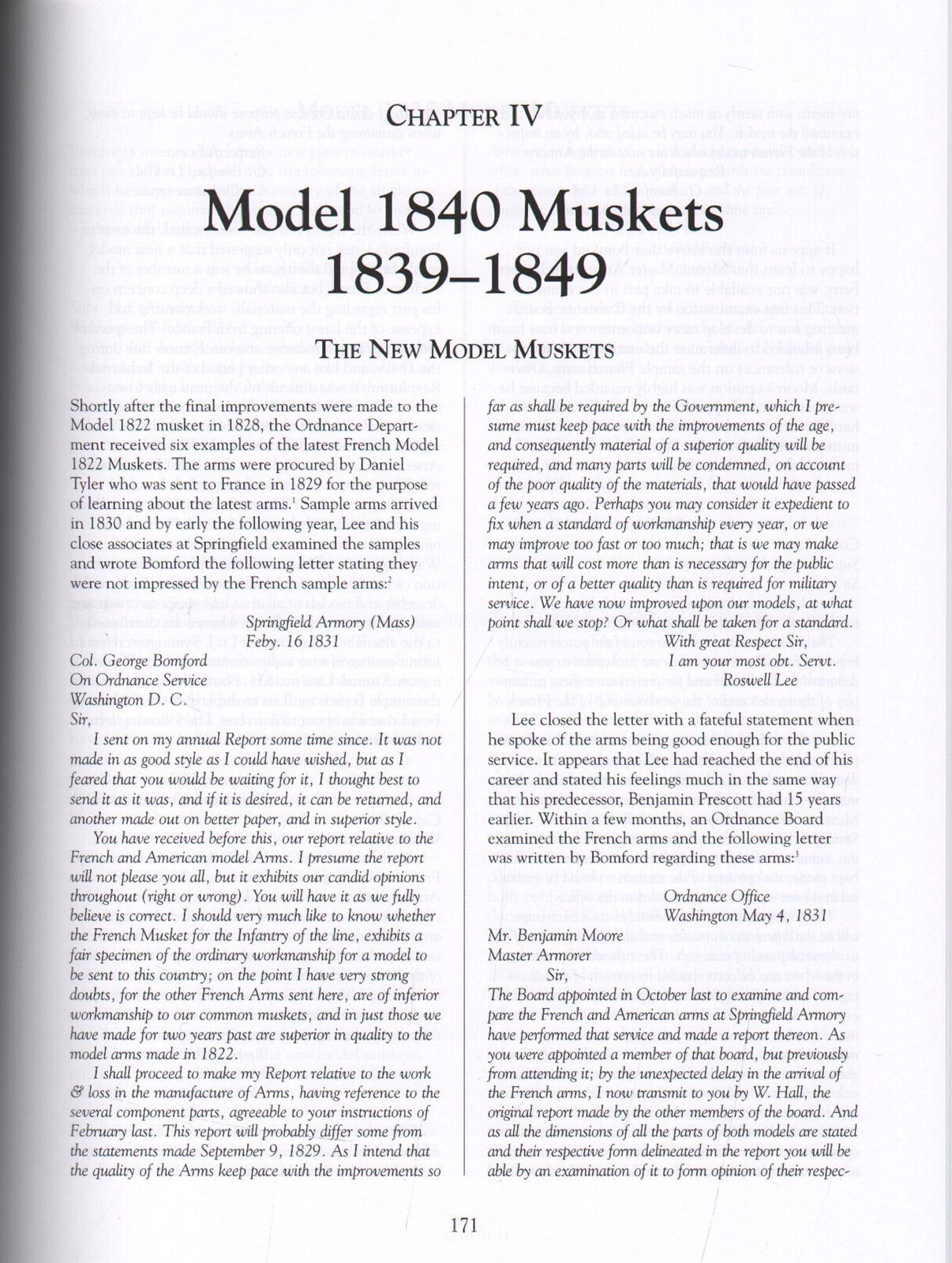 New, U.S. Military Flintlock Muskets & Their Bayonets – 1816 – Civil War