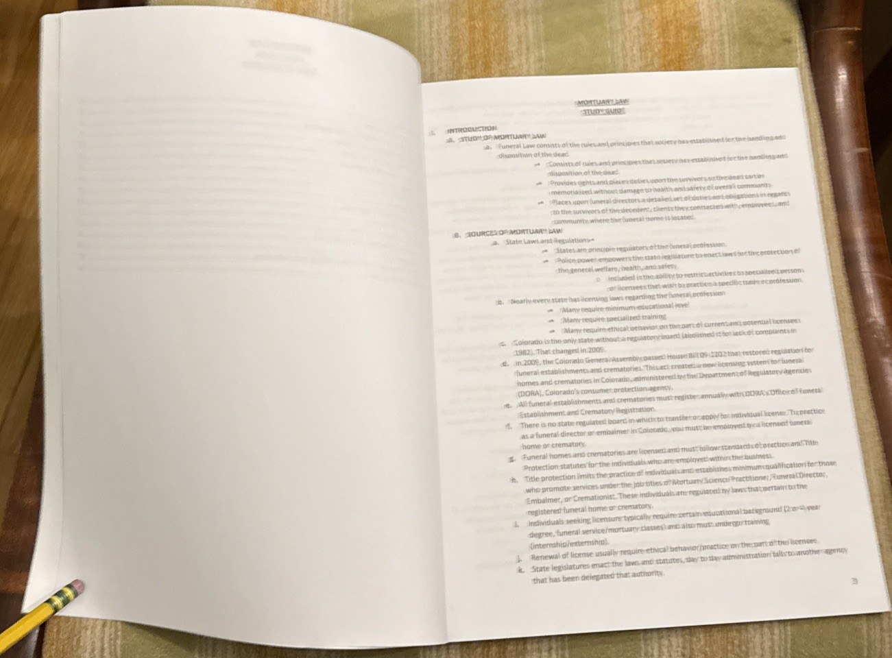 MORTUARY LAW Study Guide / A Roseworks Enterprises Publication (2023)