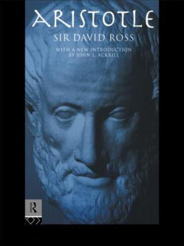 Aristotle by David Ross (1995, Uk-B Format Paperback)