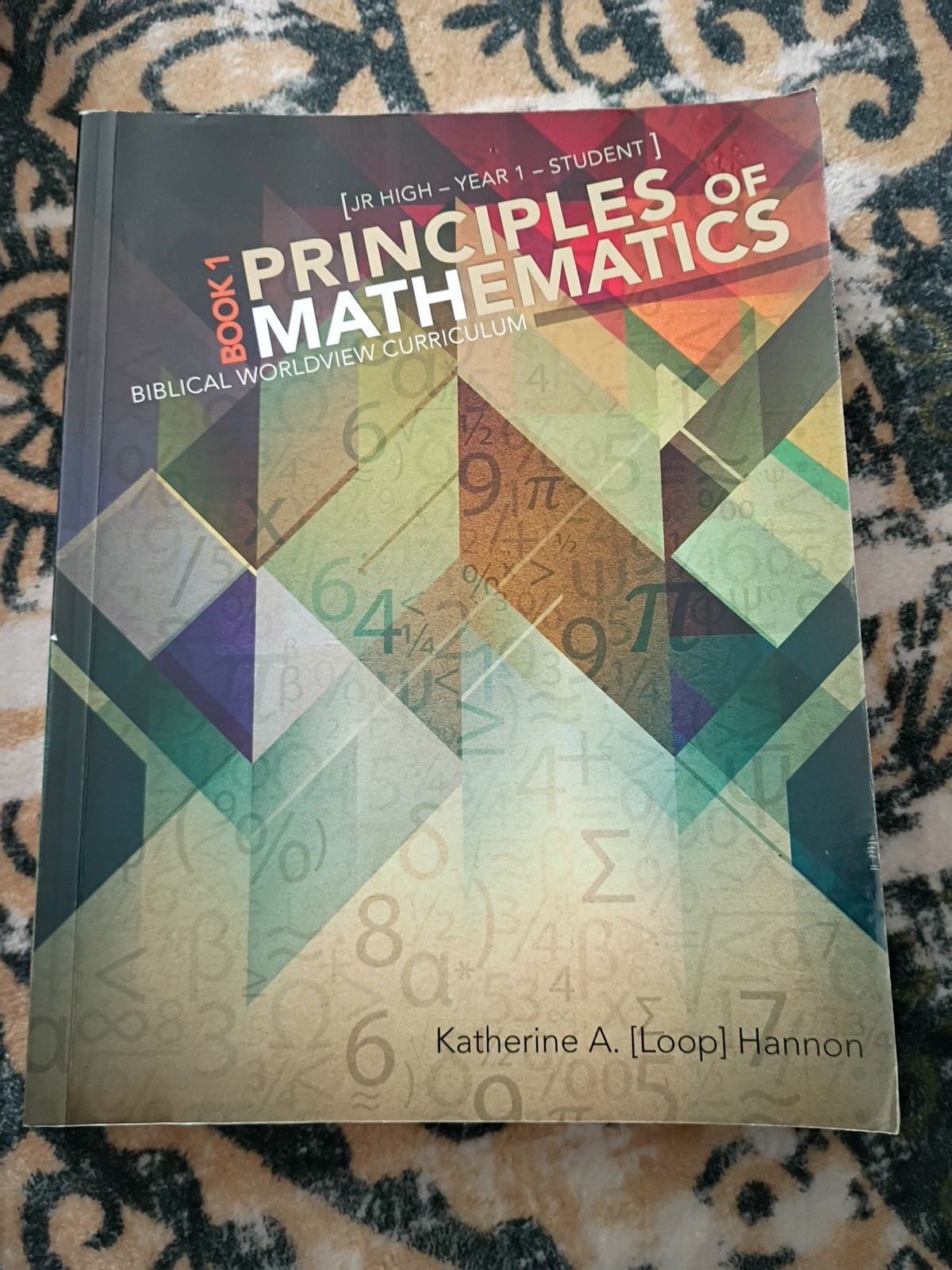 Principles of Mathematics Book 1 (Student) – Paperback Master Books