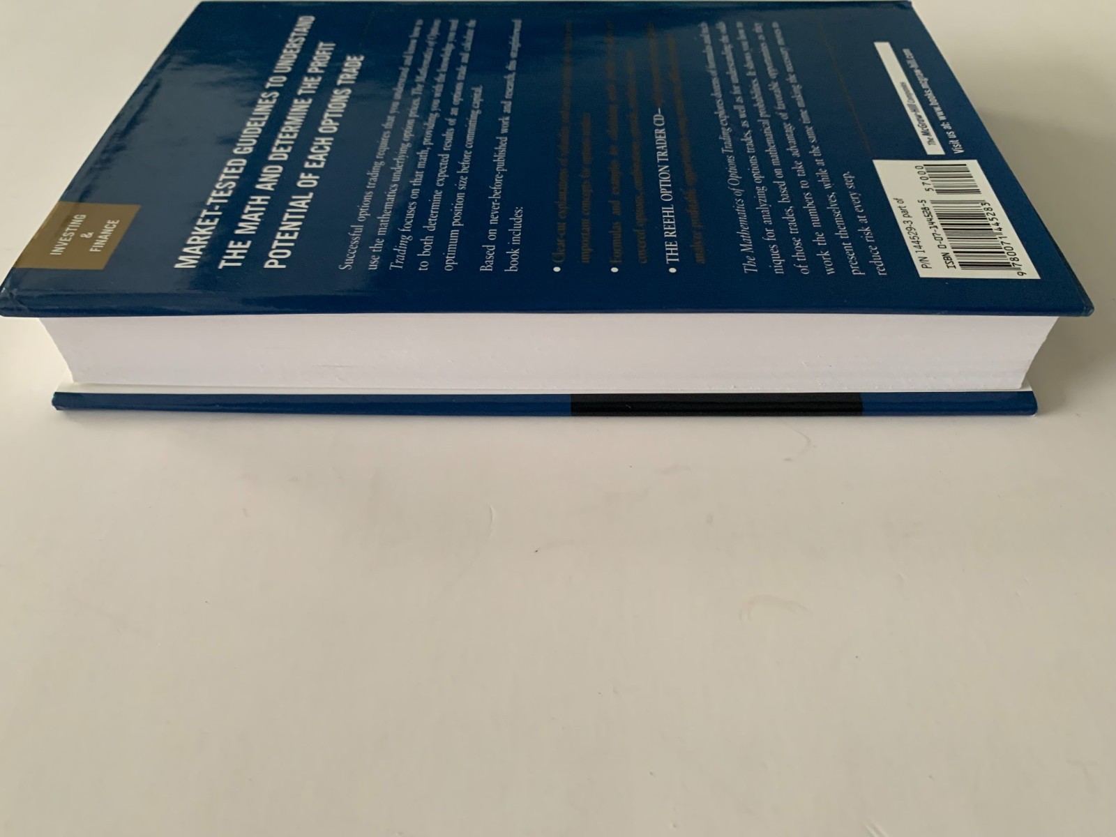 The Mathematics of Options Trading by C.B. Reehl + CD-ROM