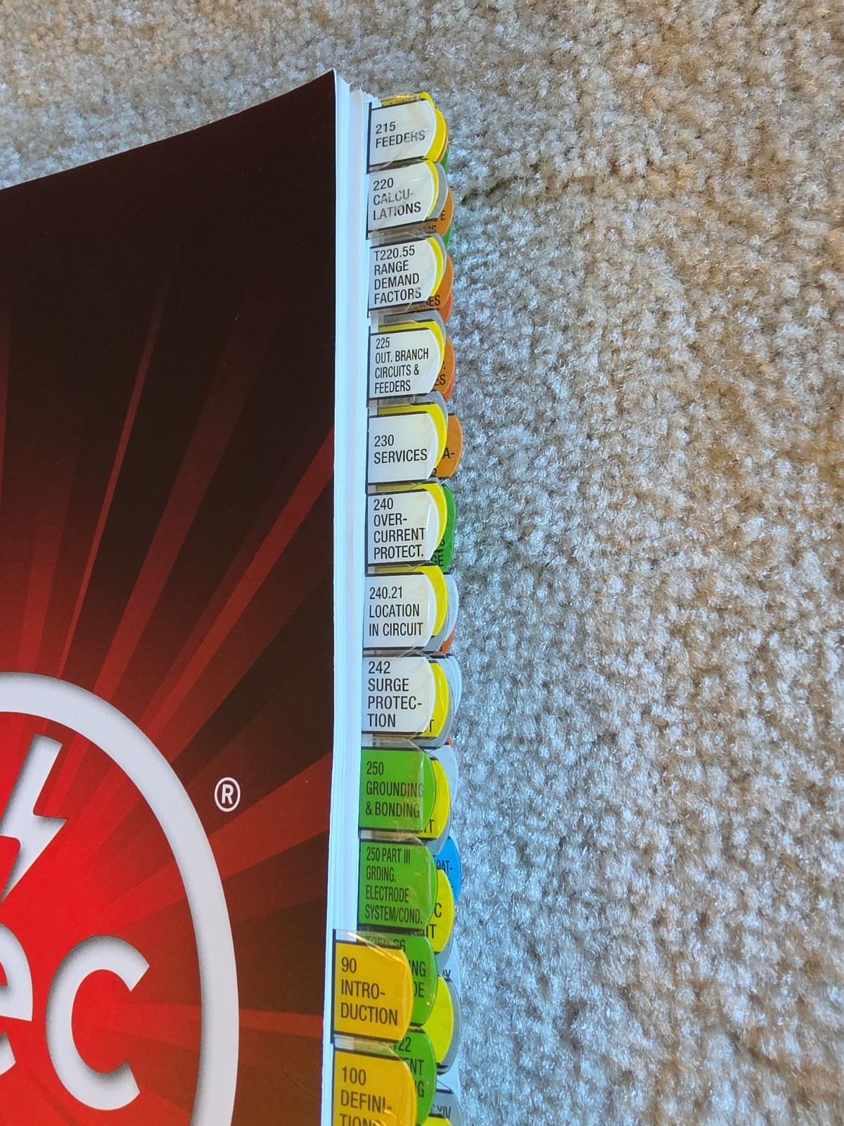 BK: NFPA 70 National Electrical Code 2020 (Spiral Bound Version) With Tabs.
