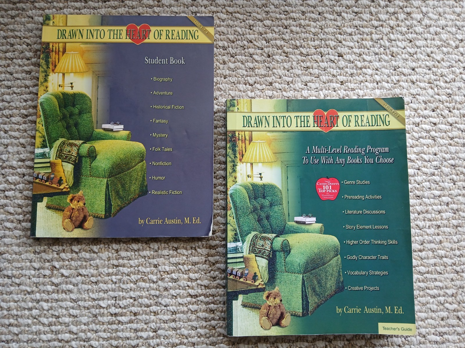 Heart Of Dakota Drawn Into The Heart Of Reading Teacher + 7-8-9 Student Book