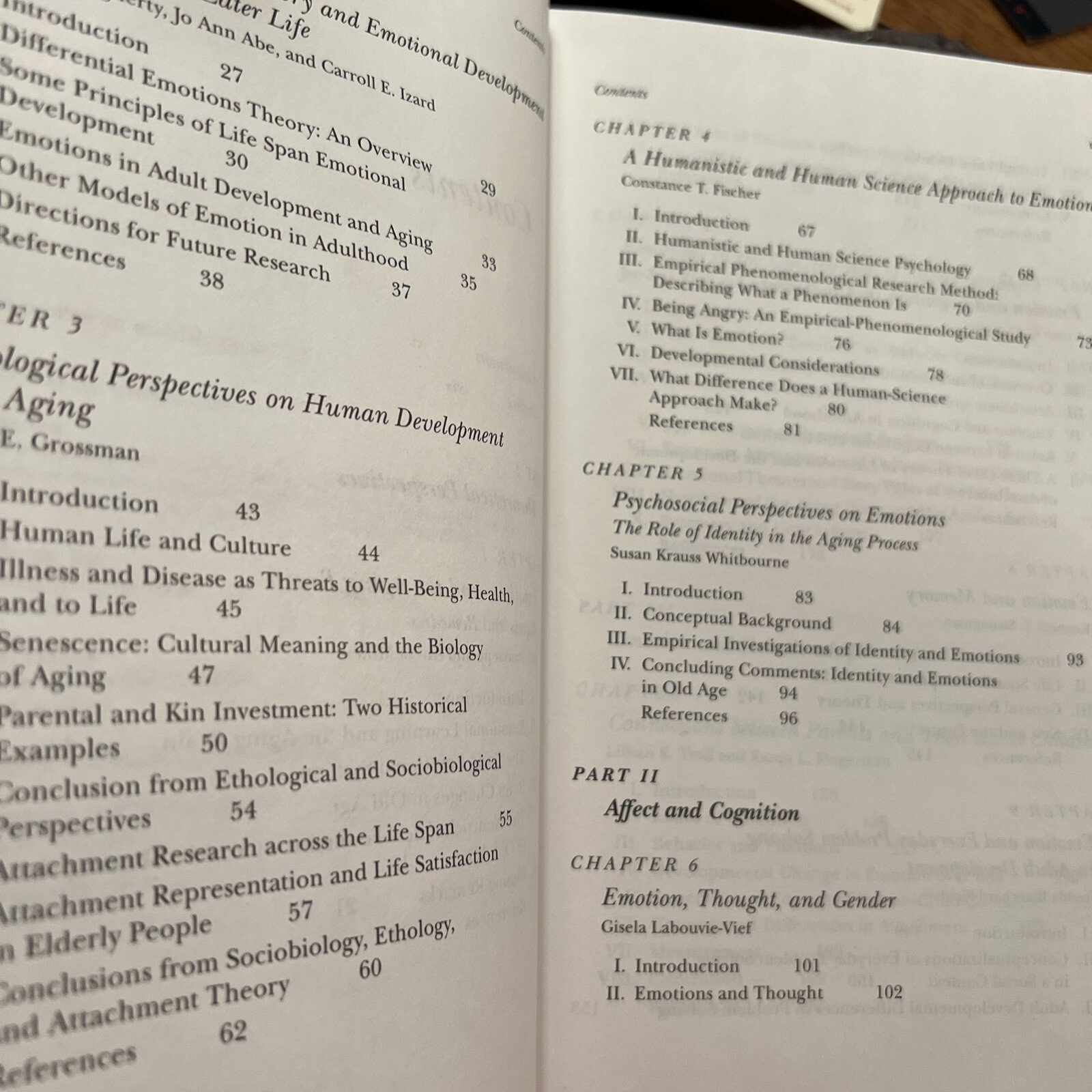 Handbook of Emotion, Adult Development, and Aging Hardcover Carol C4