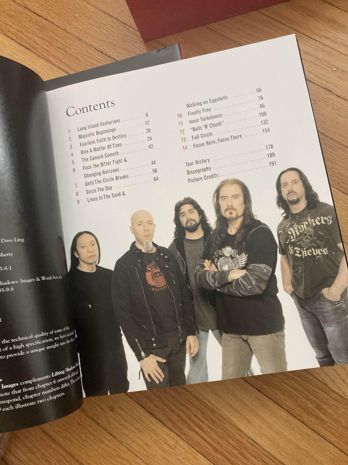 Dream Theater – Lifting Shadows Box Set – 2 HC Books & CD – RARE First Edition