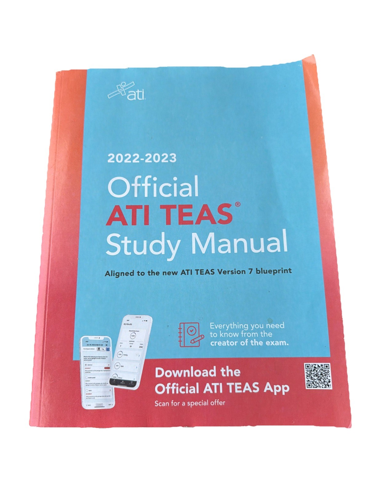 Official ATI TEAS Study Manual 2022-2023 by ATI
