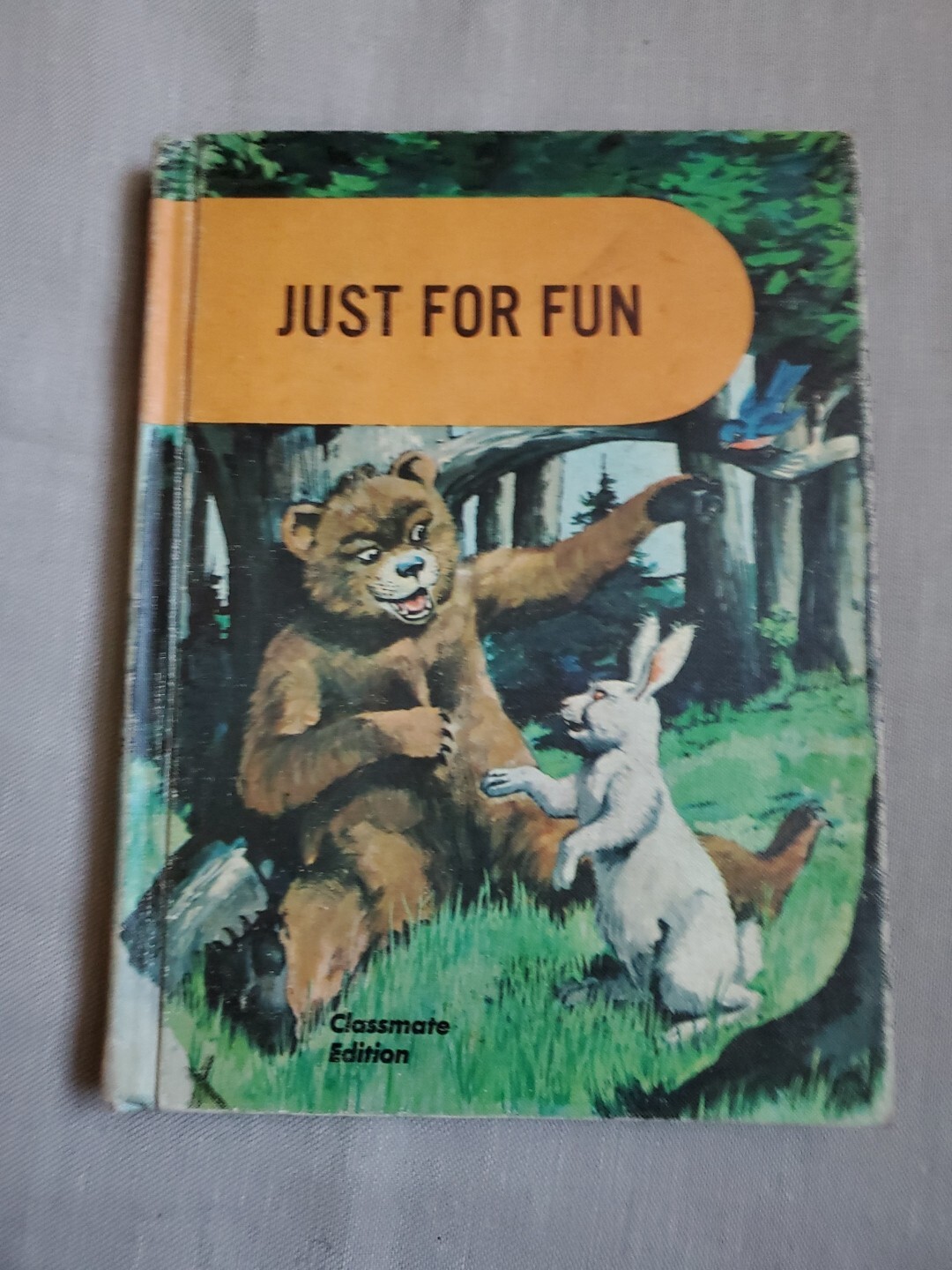 ‘Just for Fun’ School Developmental Reading Lyons/Carnahan (HC, 1962) Ex-Library