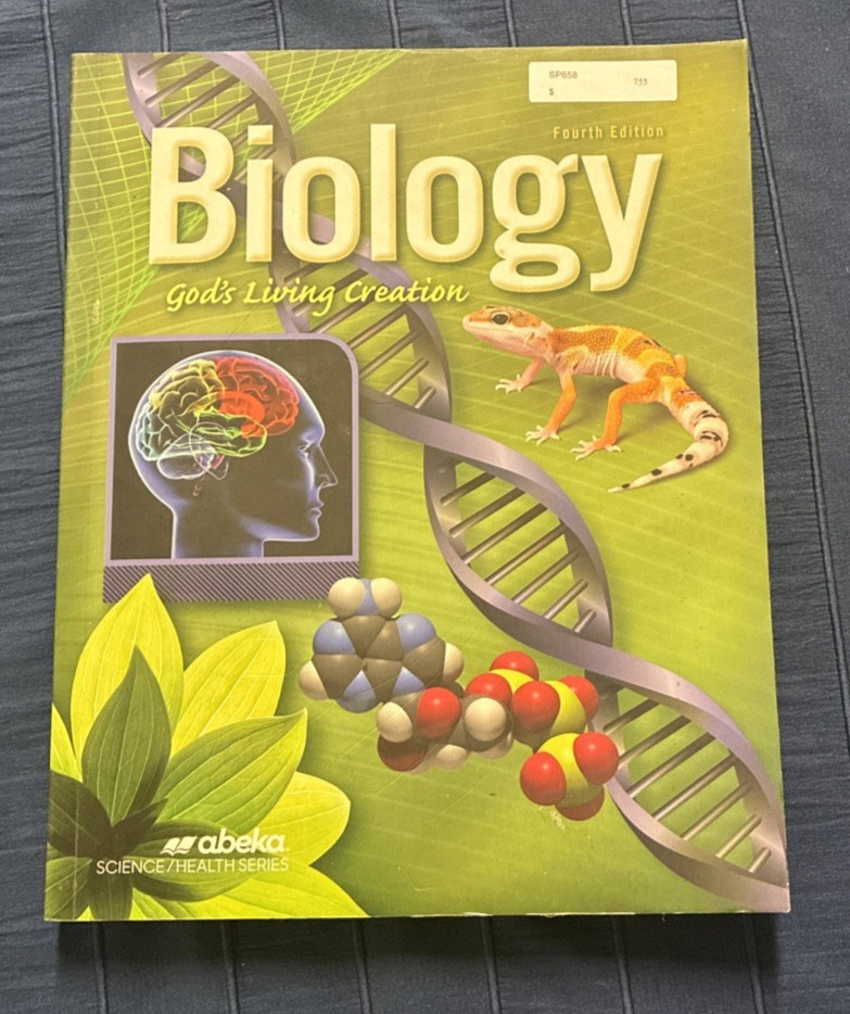 Biology Gods Living Creation Abeka Student Text Book – A Beka 4th Edition