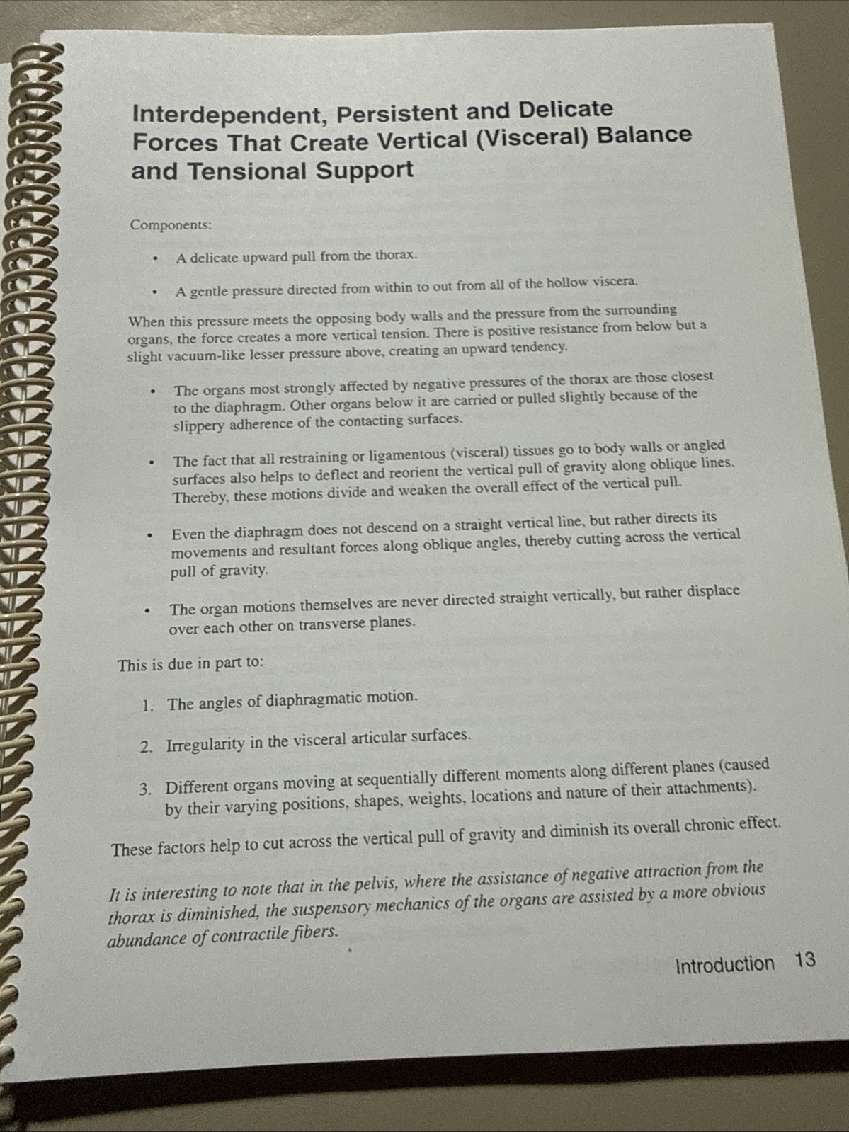 Visceral Manipulation IA Study Guide 1998 Revised Frank Lowen MT Upledger
