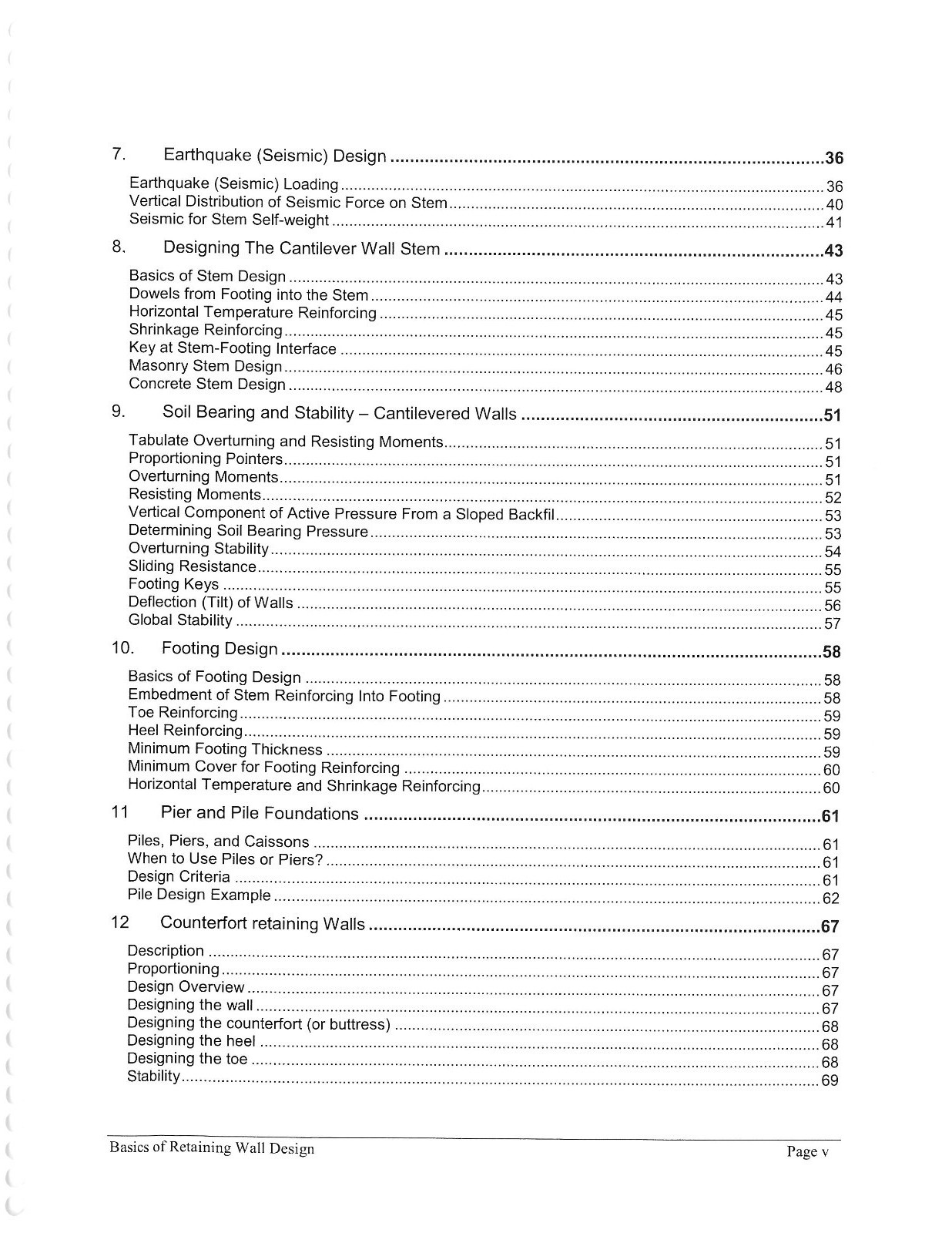 Basics of Retaining Wall Design, Revised 8th Ed., 2010 – Hugh Brooks