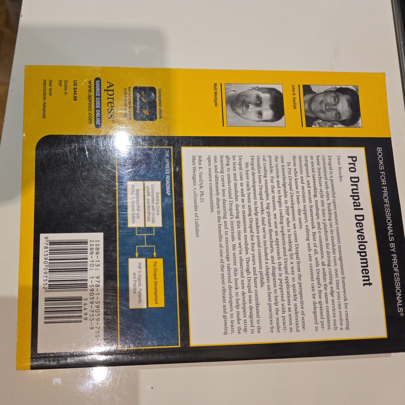 Books for Professionals by Professionals: Pro Drupal Development by John K….