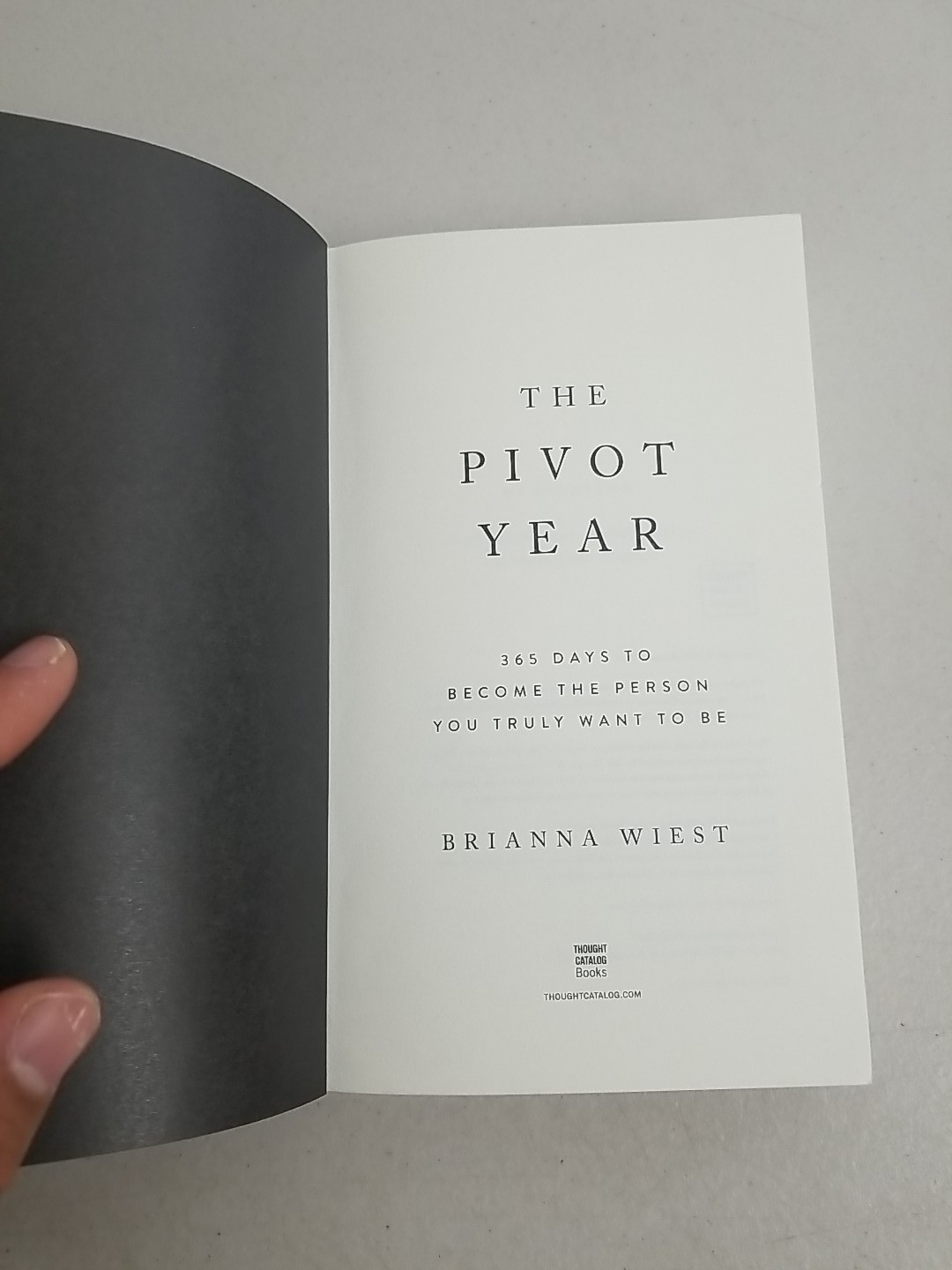 Pivot Year by Brianna Wiest (2023, Trade Paperback)