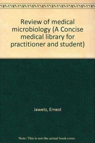 Review of medical microbiology (A – Paperback, by Jawetz Ernest – Acceptable