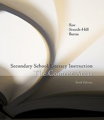 Secondary School Literacy Instruction (Available Titles CourseMate) by Roe, Bet