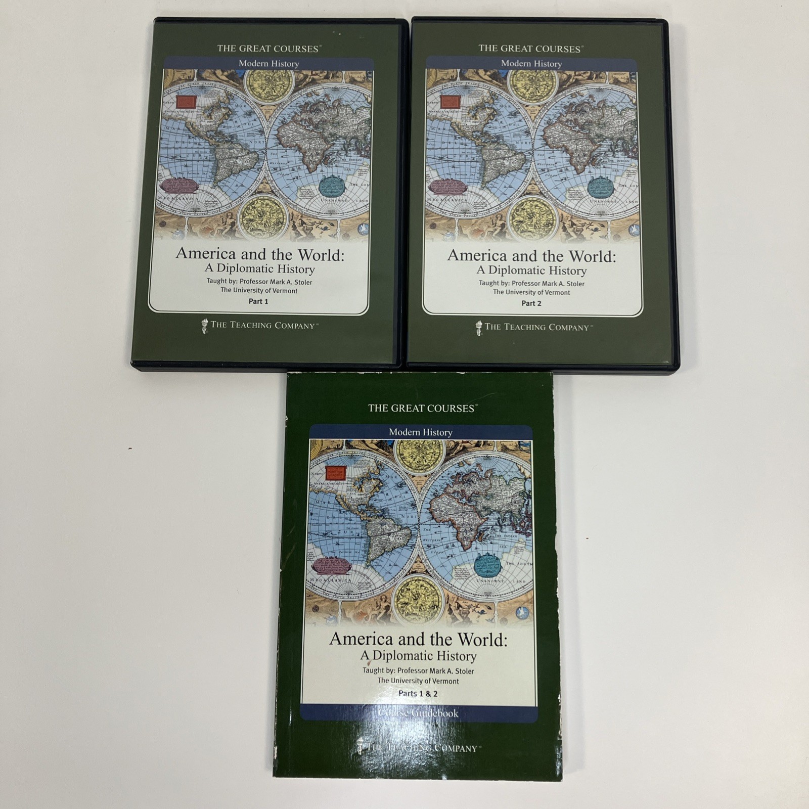 Great Courses America and the World Diplomatic History DVD & Guidebook