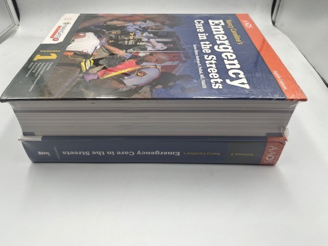 Nancy Caroline’s Emergency Care In The Streets Volumes 1 and 2 8th Edition NEW