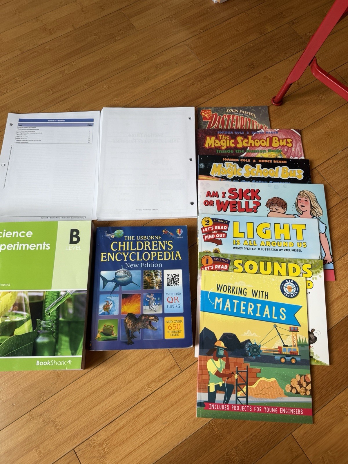 BookShark Science B With Instructors Guide, Experiment Book, And Required Books