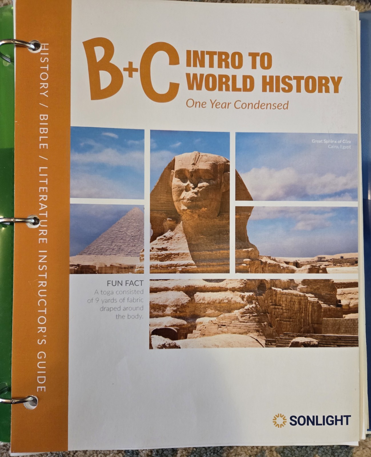 3rd Grade Complete Sonlight Homeschool History/Bible/Literature Curriculum