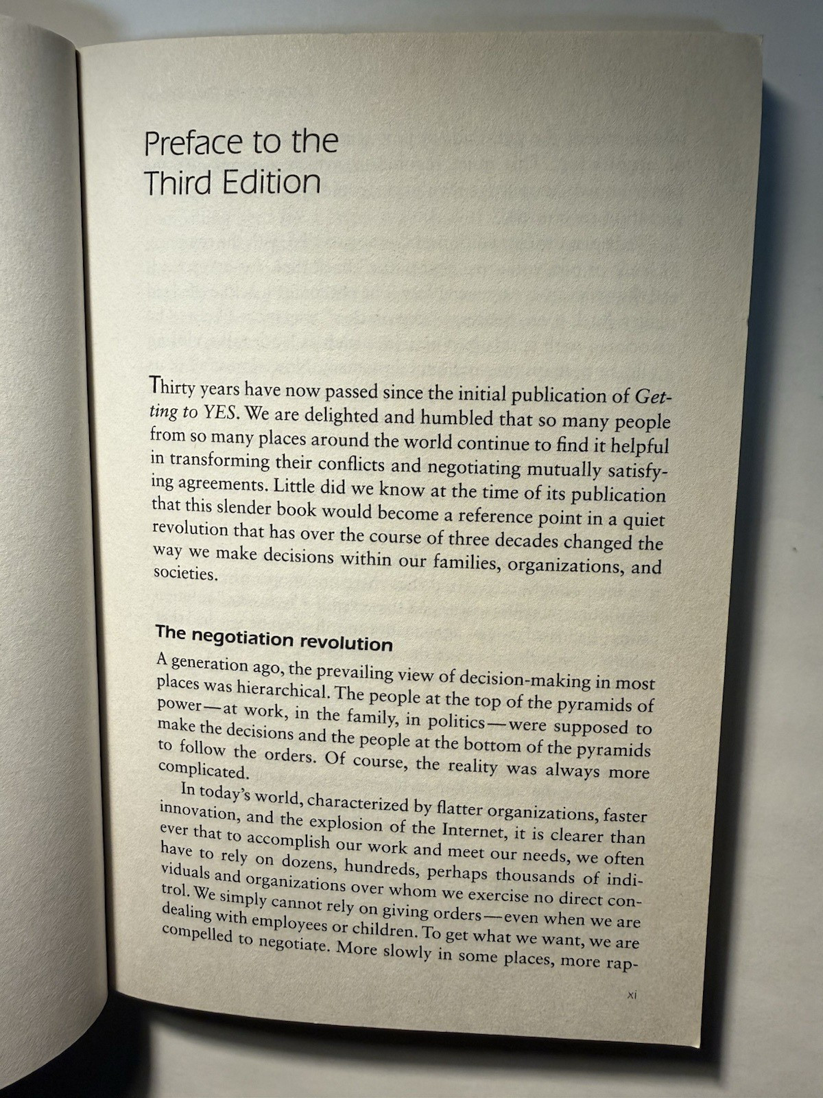 Getting to Yes 3rd Edition 2011 PB Fisher Ury Patton Harvard Negotiation Project