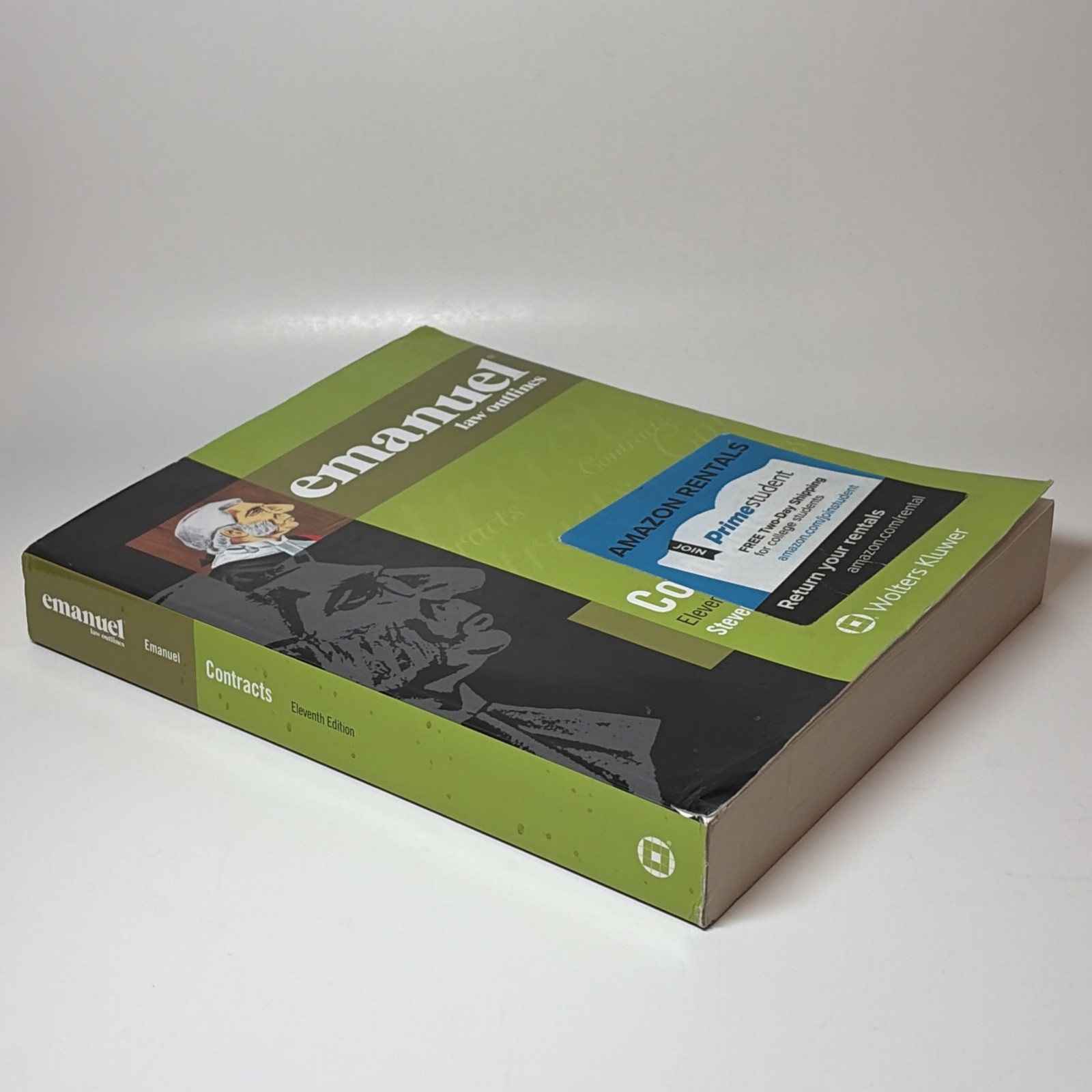Emanuel Law Outlines Contracts Paperback by Emanuel Steven L. Eleventh Edition