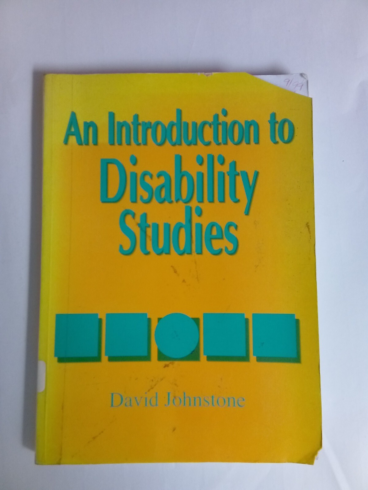 Introduction to Disability Studies (1998, UK-B Format Paperback)