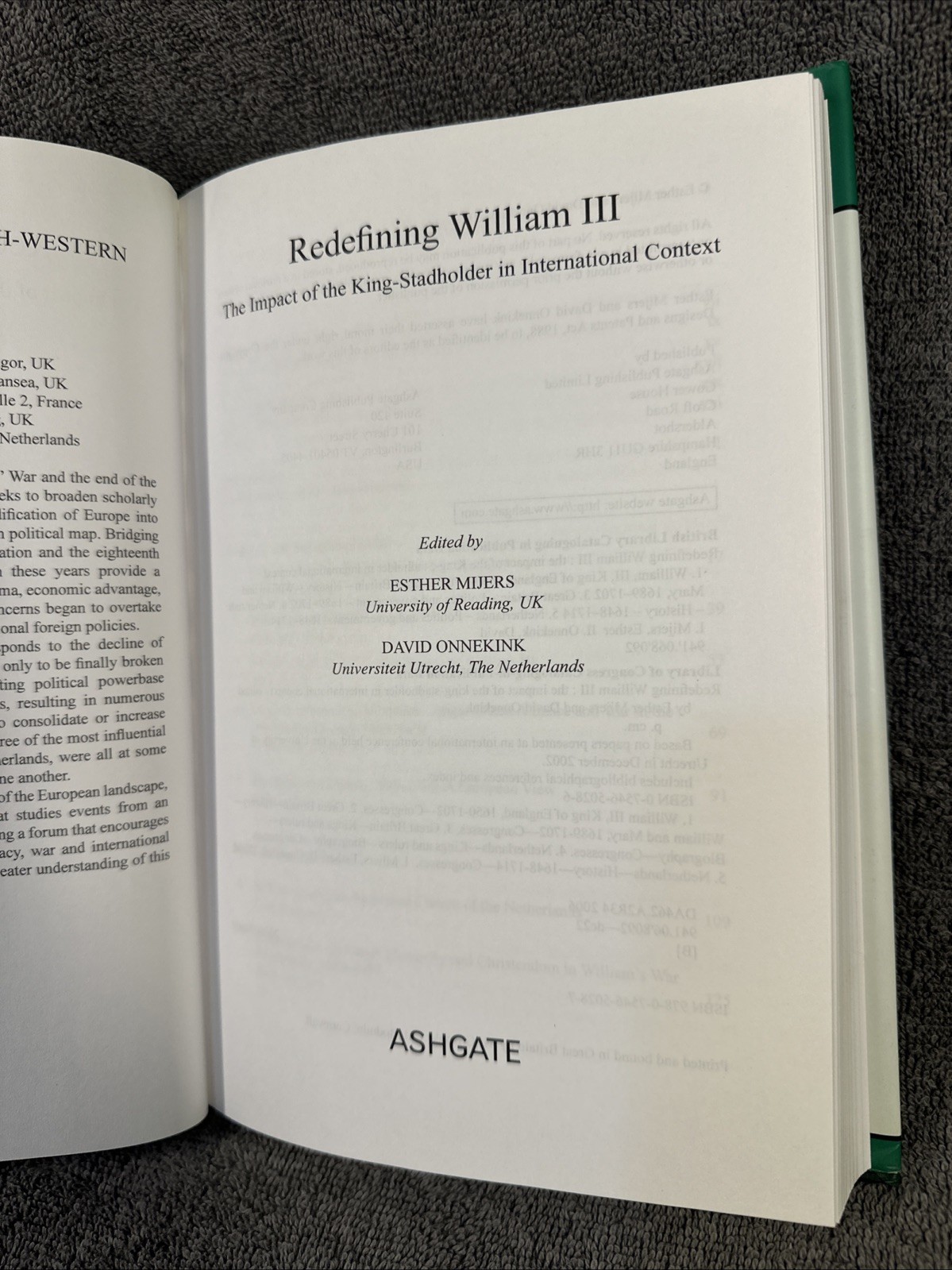 Politics and Culture in Europe, 1650-1750 Ser.: Redefining William III HC DJ