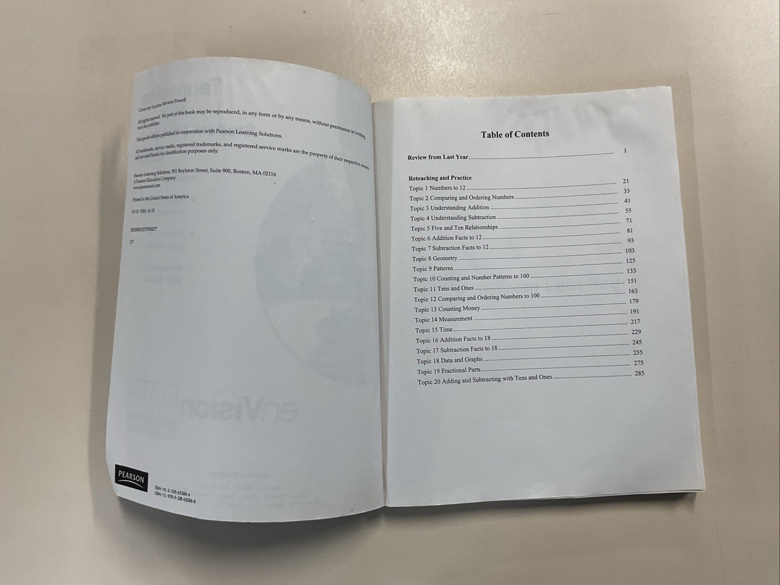 Tennessee All-in-one Student Workbook Grade 1 SC Pearson Learning Solutions