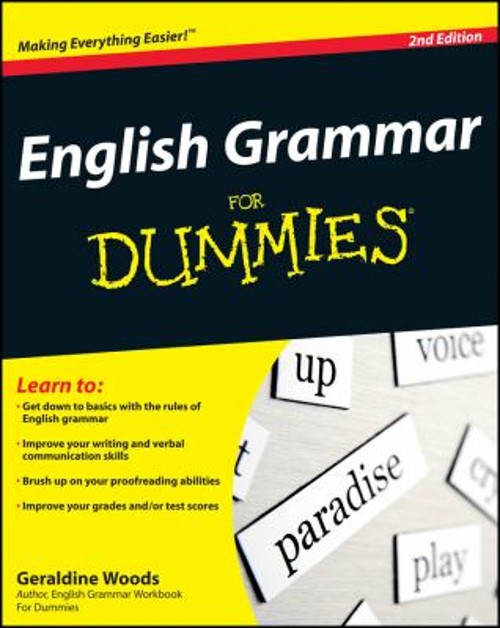 English Grammar for Dummies® Paperback Geraldine Woods