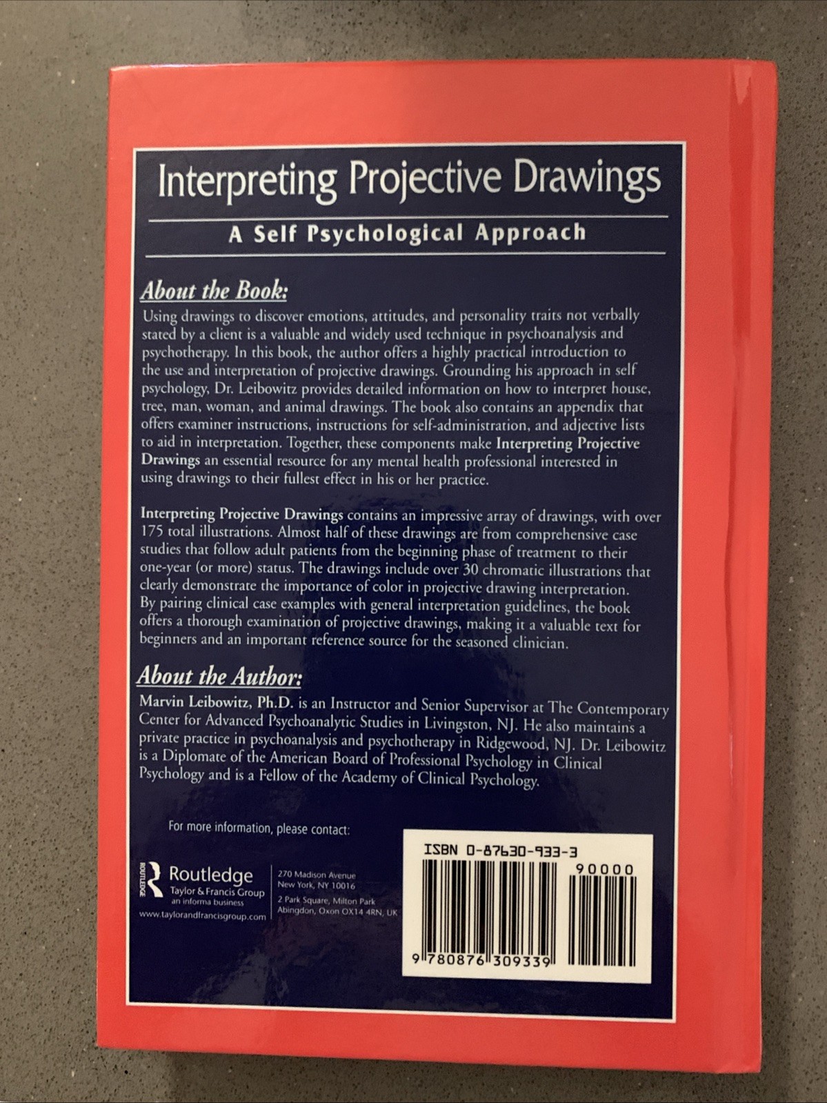 Interpreting Projective Drawings A Self-Psychological Approach HC 1999