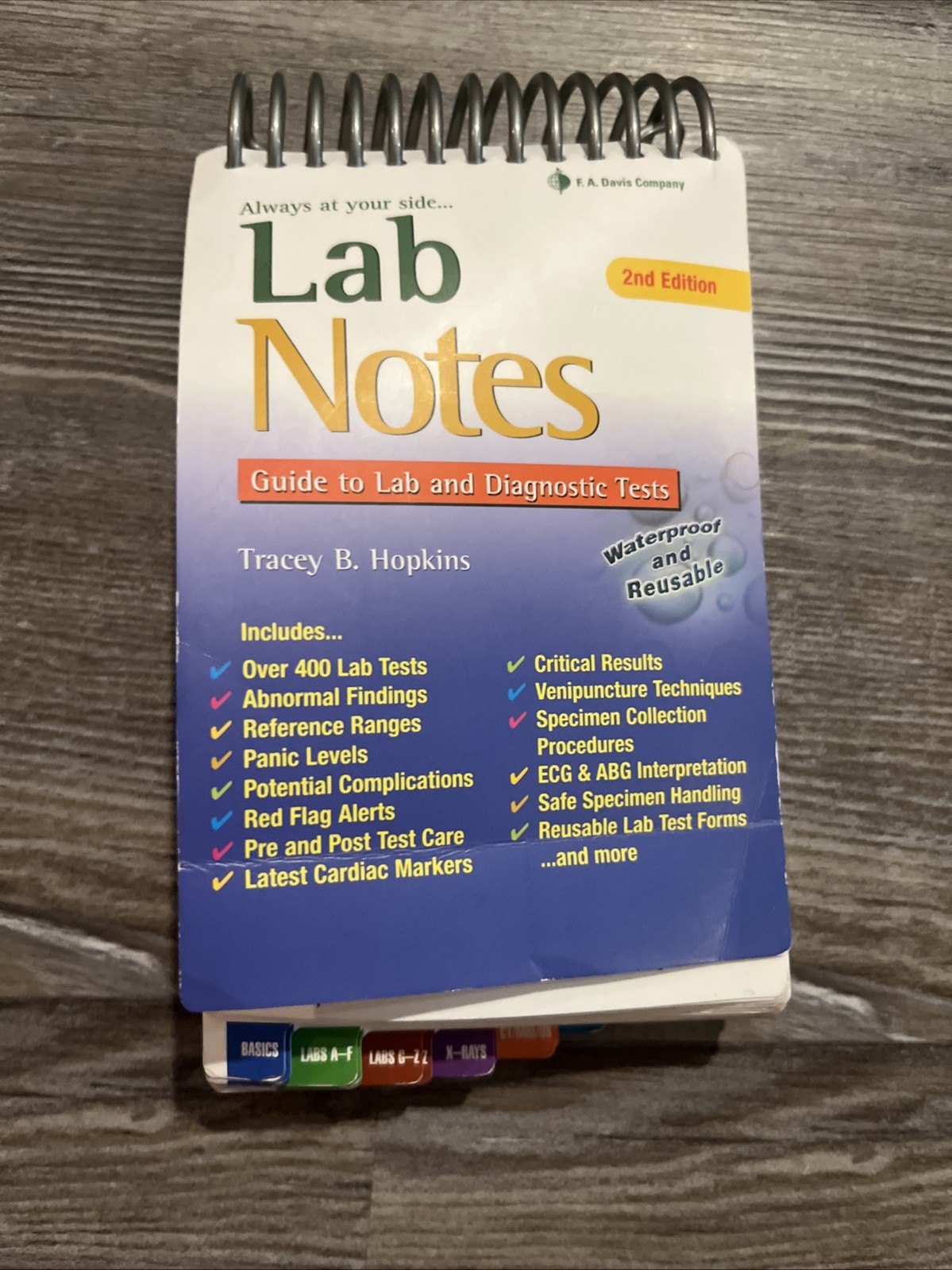 LabNotes : Guide to Lab and Diagnostic Tests by F.A. Davis Company and Tracey…