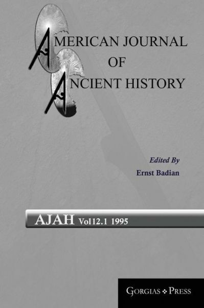 American Journal Of Ancient History 12 1