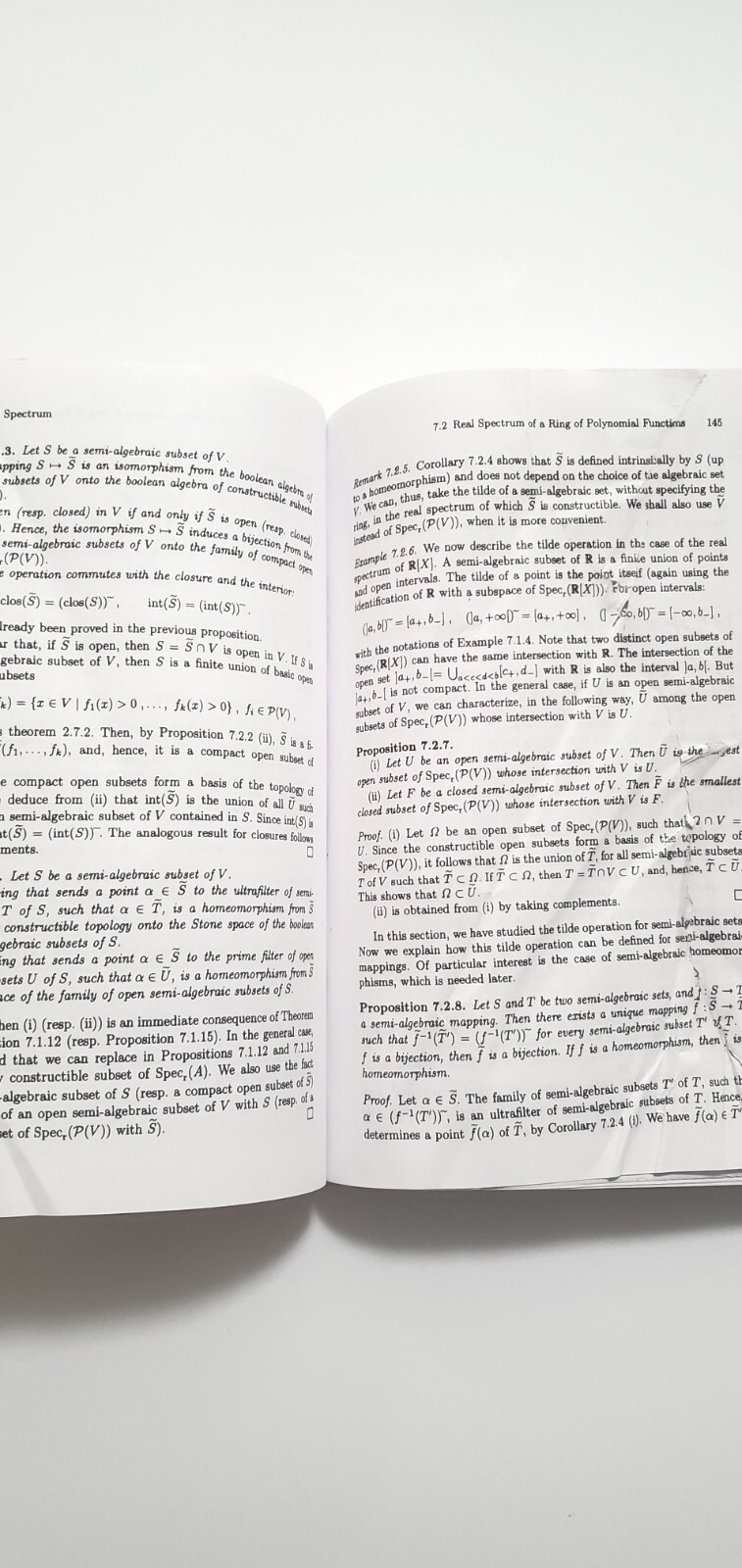 REAL ALGEBRAIC GEOMETRY (ERGEBNISSE DER MATHEMATIK UND By Jacek Bochnak & Michel