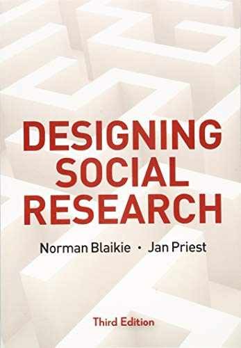 Designing Social Research: – Paperback, by Blaikie Norman; Priest – Very Good