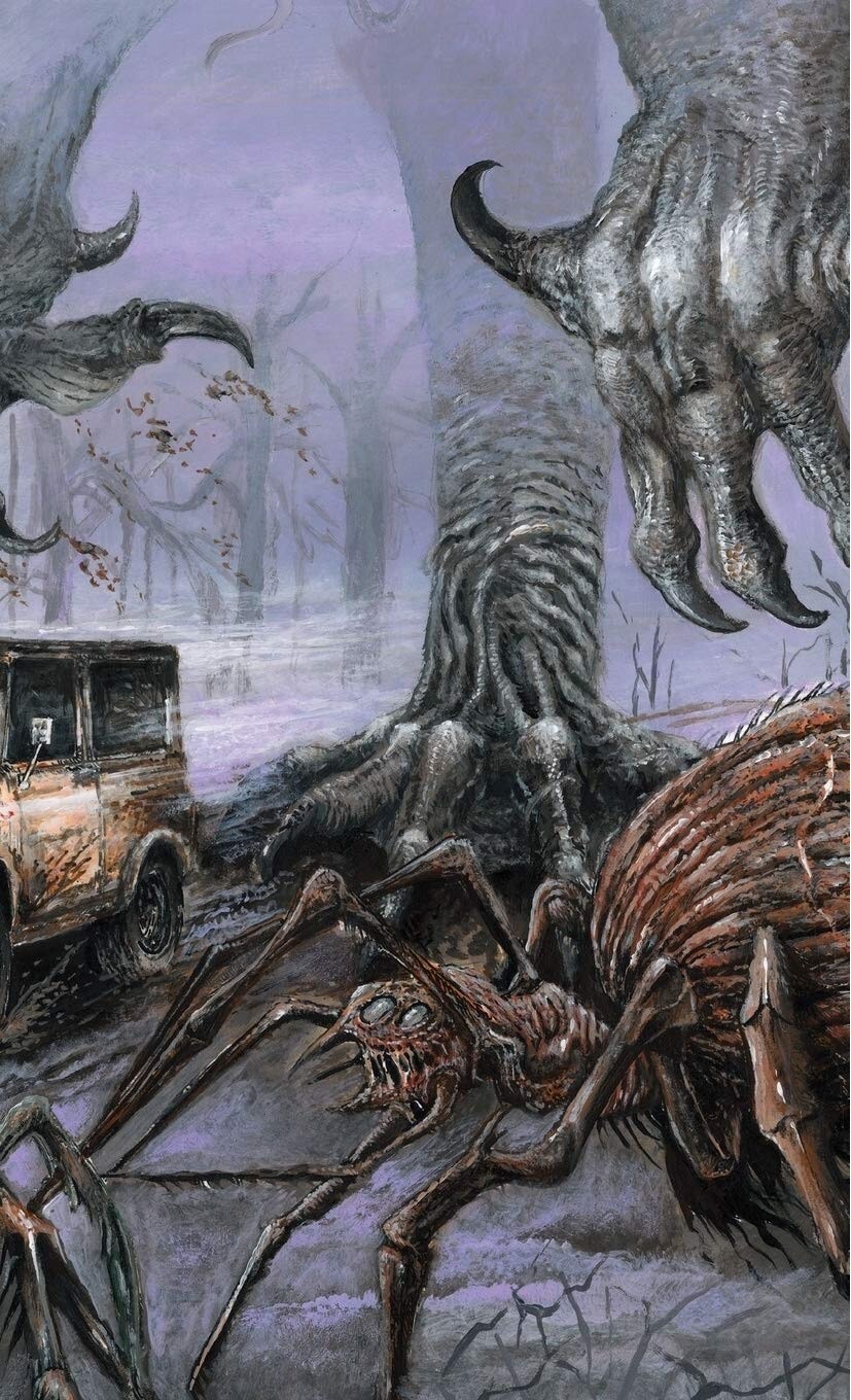 It Came From The Mist: Creature Art by Glenn Chadbourne based on Stephen King