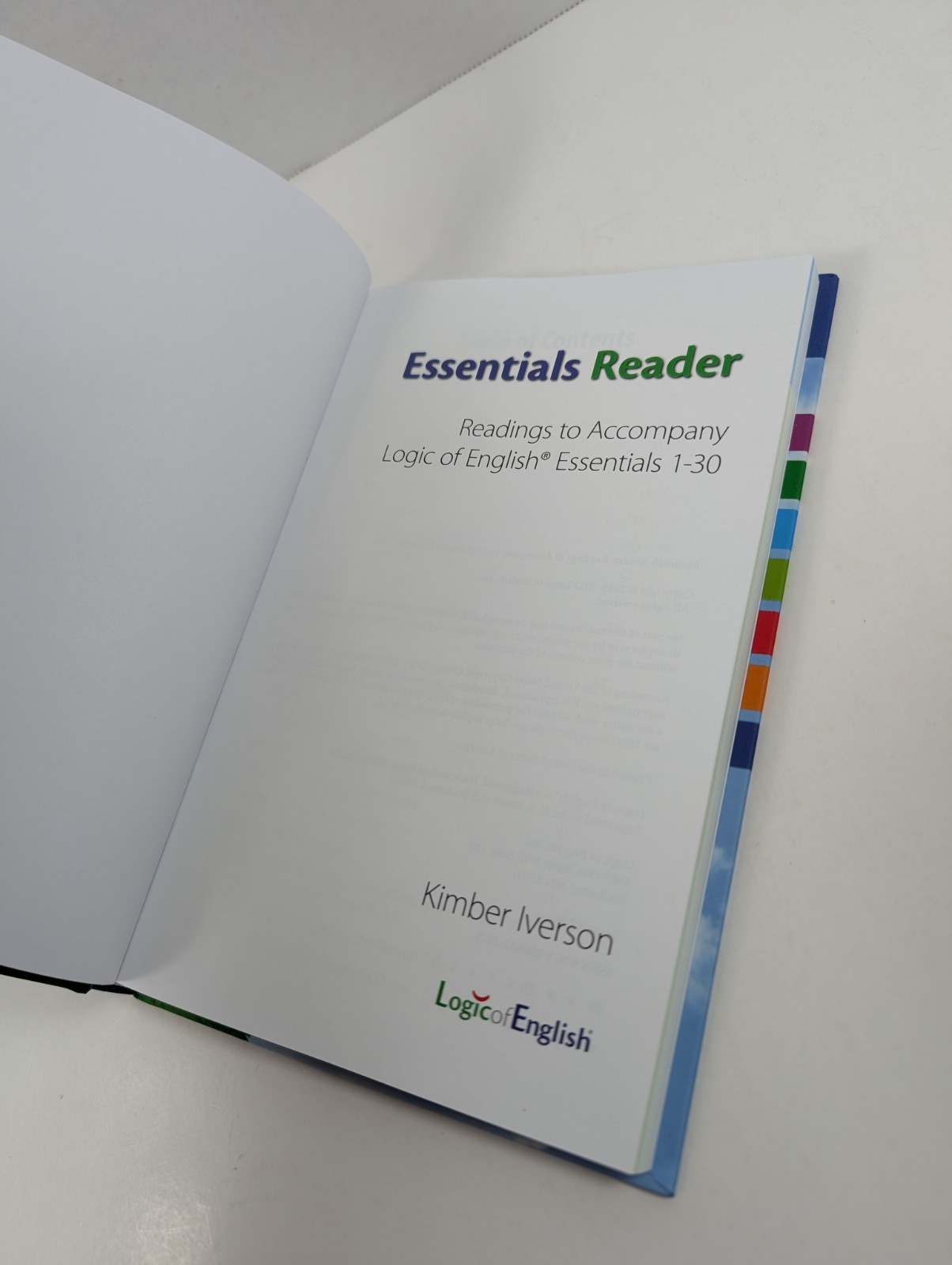 Essentials Reader For Logic of English Essentials 1 – 30 By Kimberly Iverson