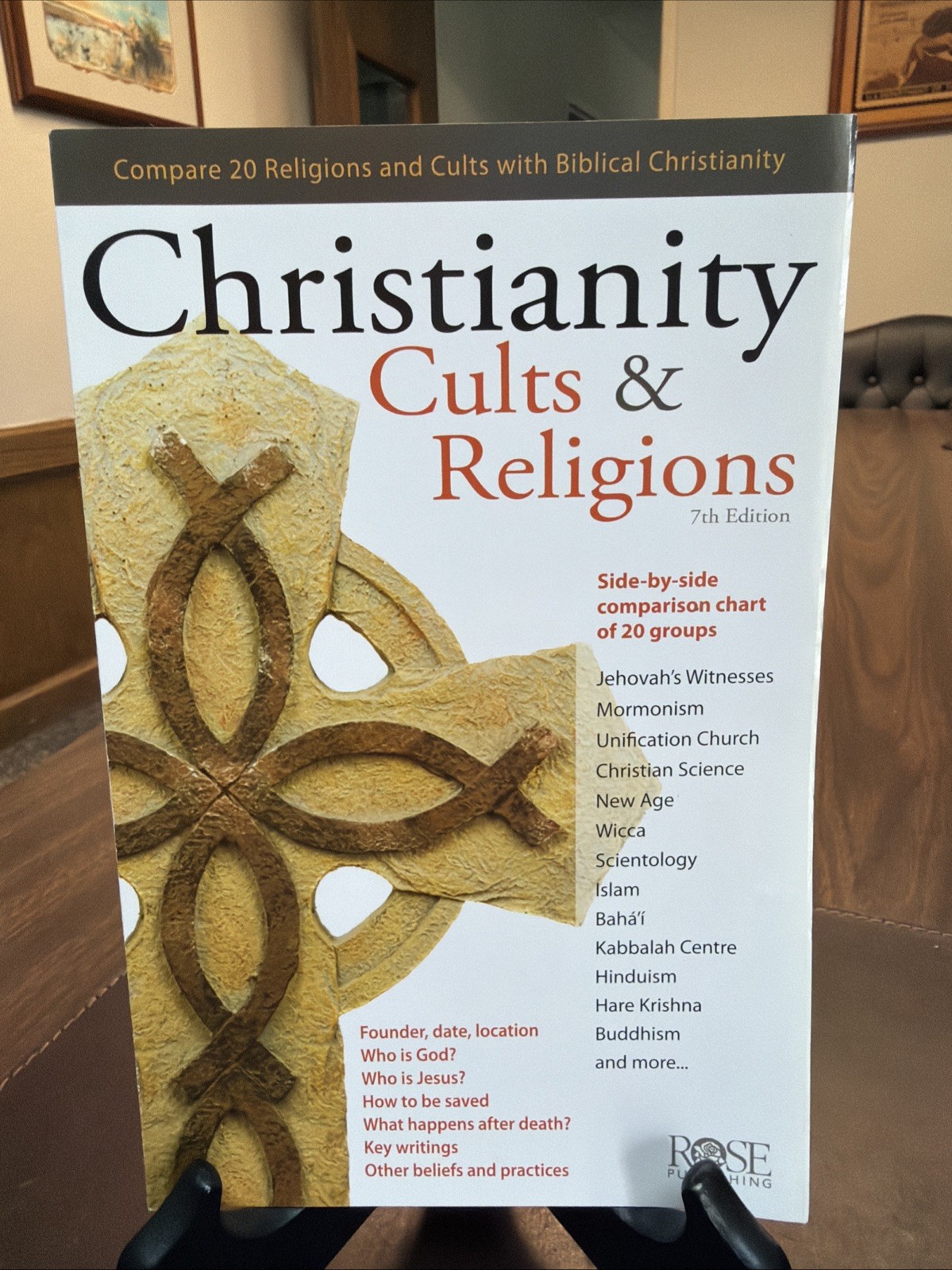 Christianity, Cults and Religions | Rose Publishing | 1996 7th Edition Pamphlet