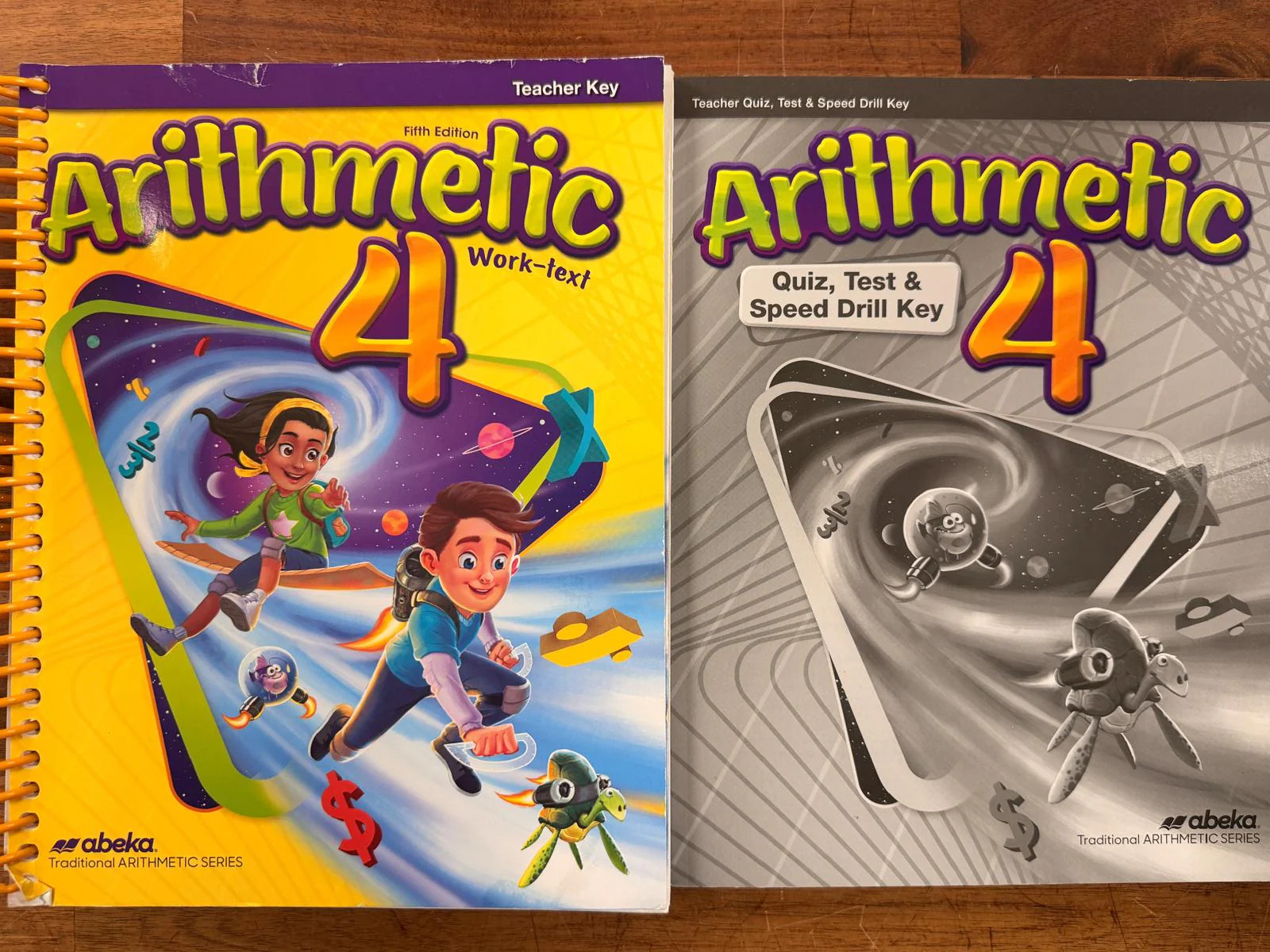 Abeka Arithmetic Homeschool 4 Bundle of 3