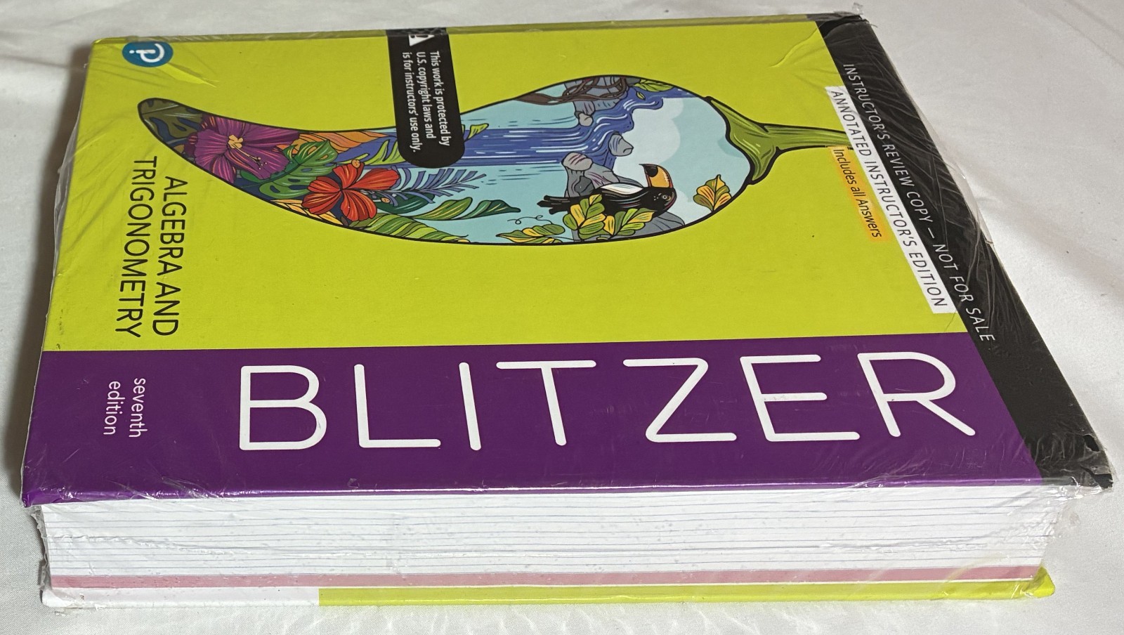 NEW Algebra and Trigonometry Blitzer 7th Annotated Instructors Edition + Answers