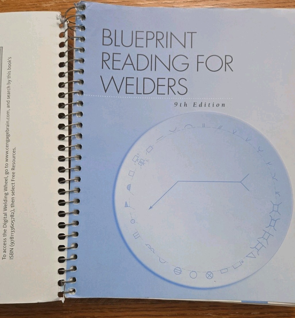 Blueprint Reading for Welders, Spiral bound Version ~ read description