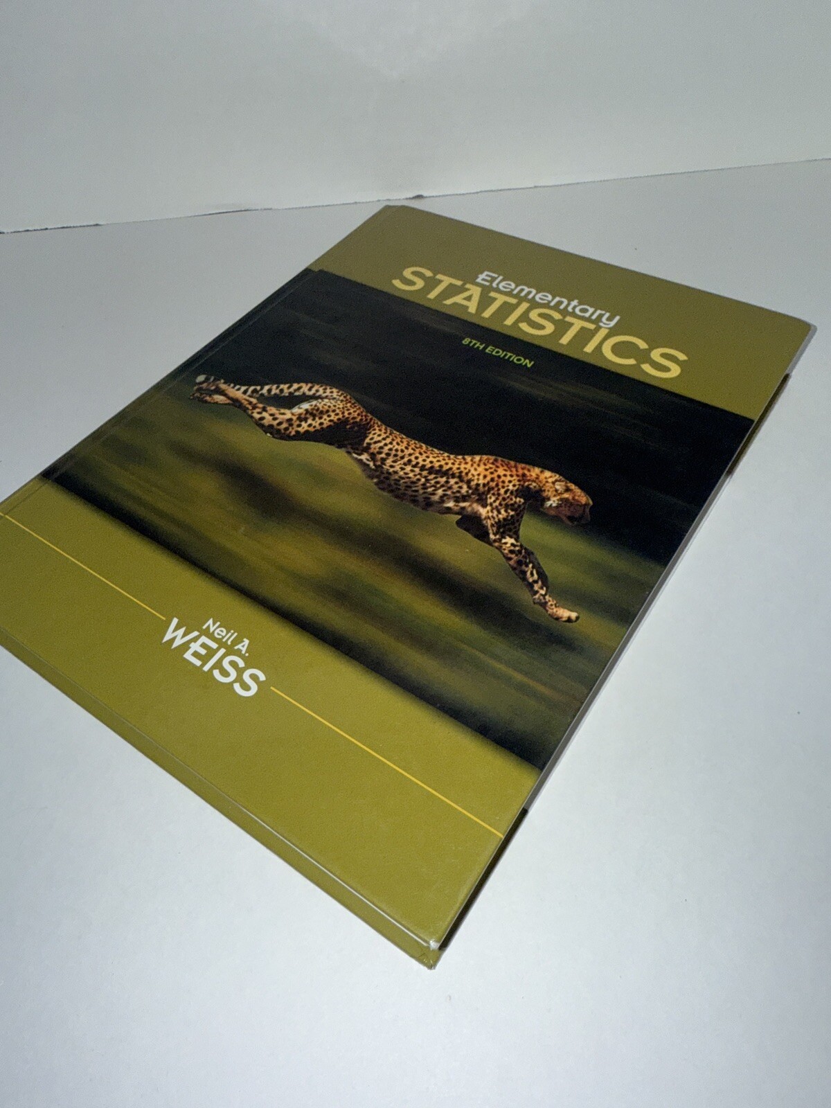 ELEMENTARY STATISTICS Compact Disc By Neil A. Weiss Includes Book and Disc