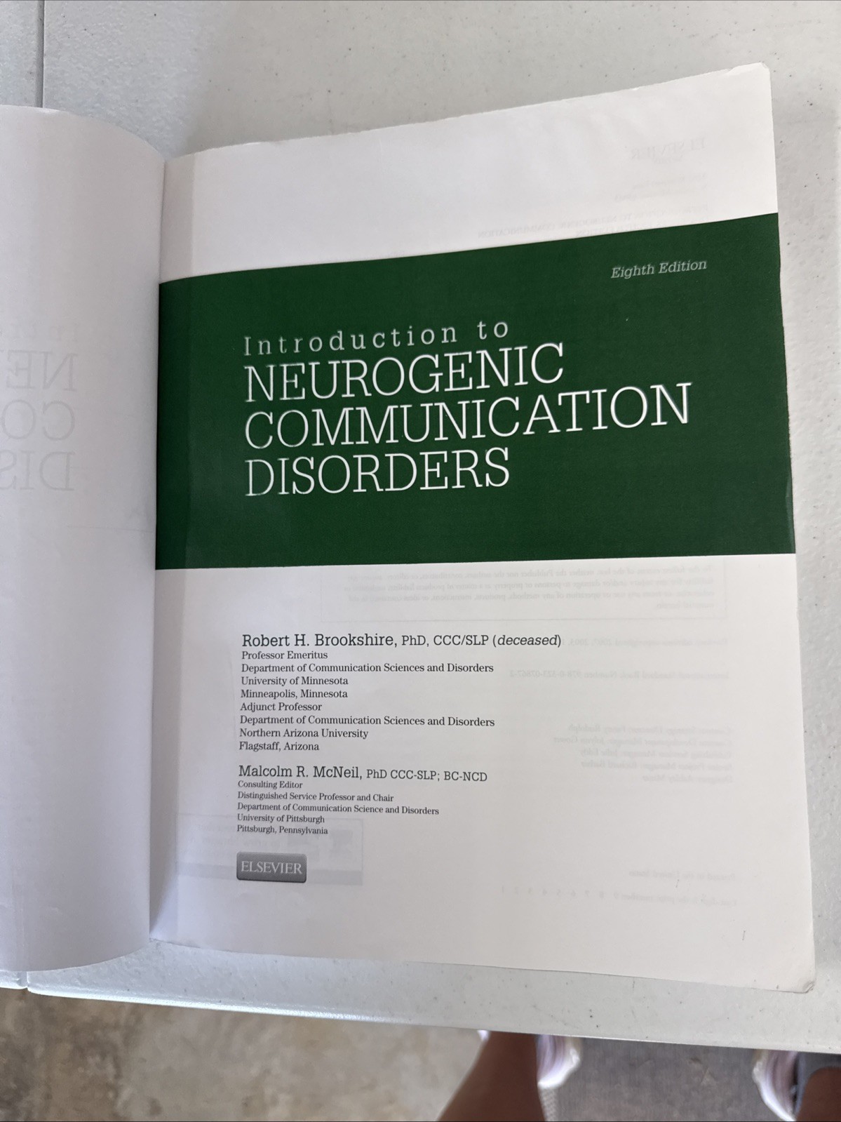 Introduction to Neurogenic Communication Disorders