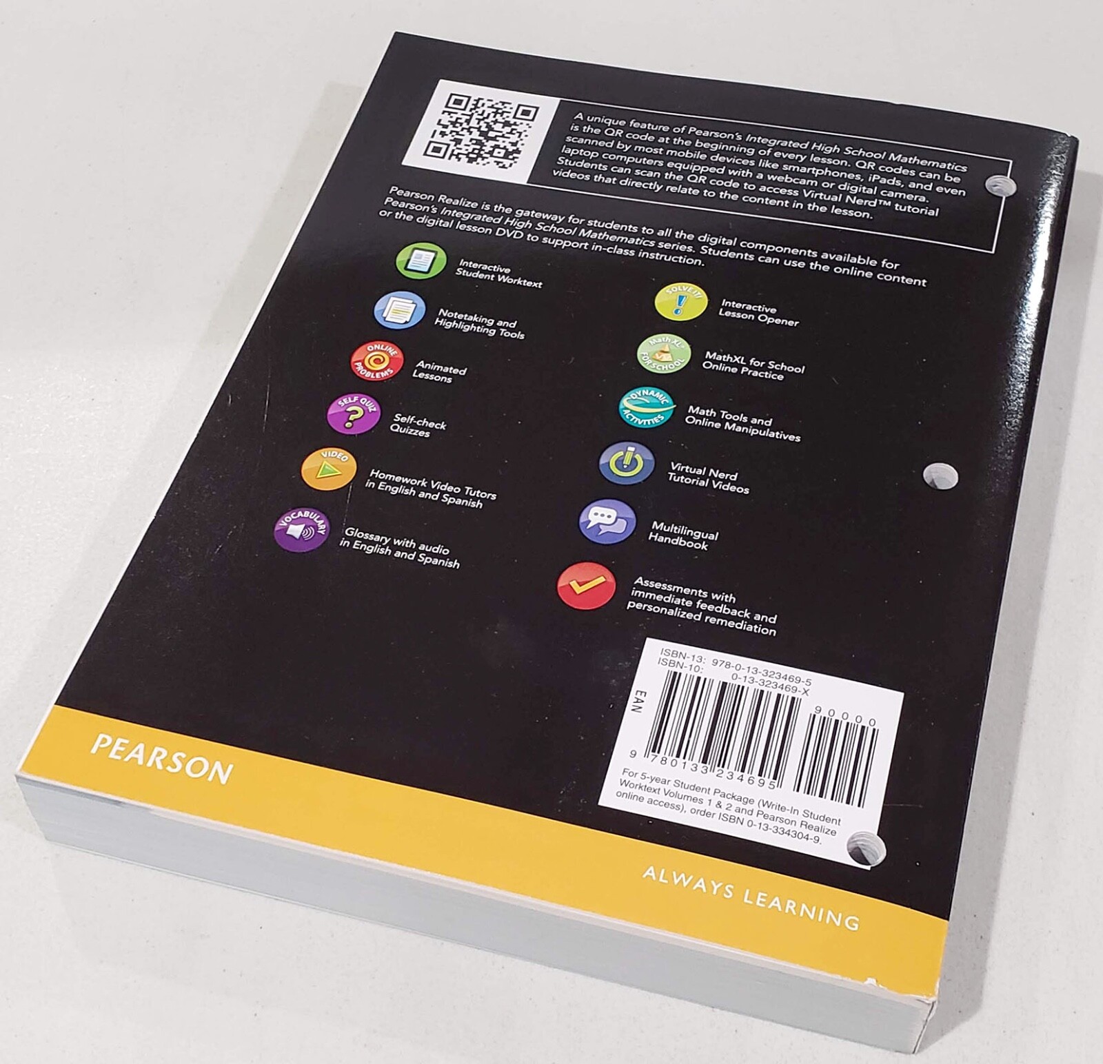 New Mathematics 2 Common Core Volume 1 Book Pearson High School Math