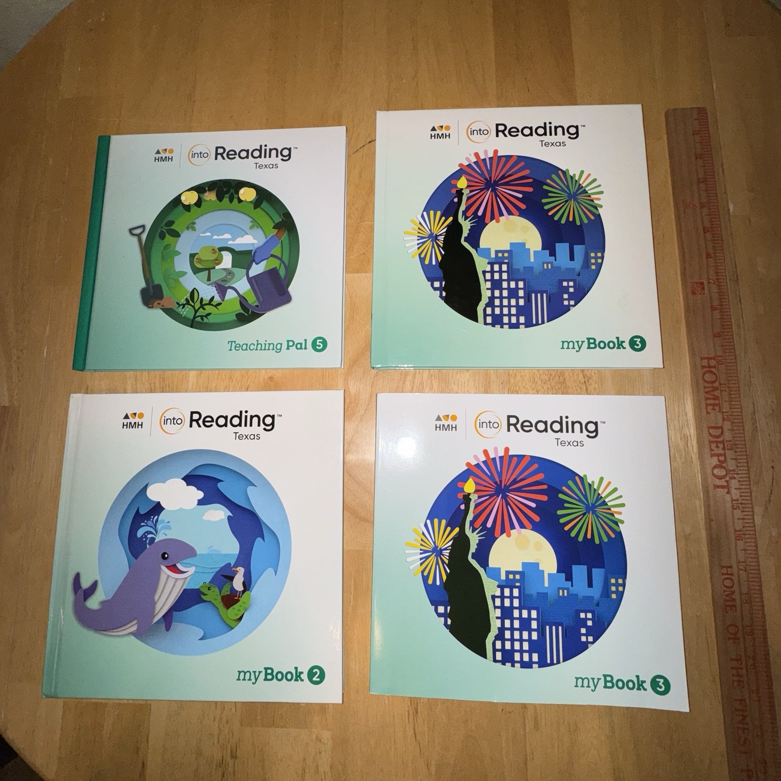 HMH Into Reading Texas Grade 1 Books Lot Teaching Pal 5 MyBook 2 3 Soft Hard