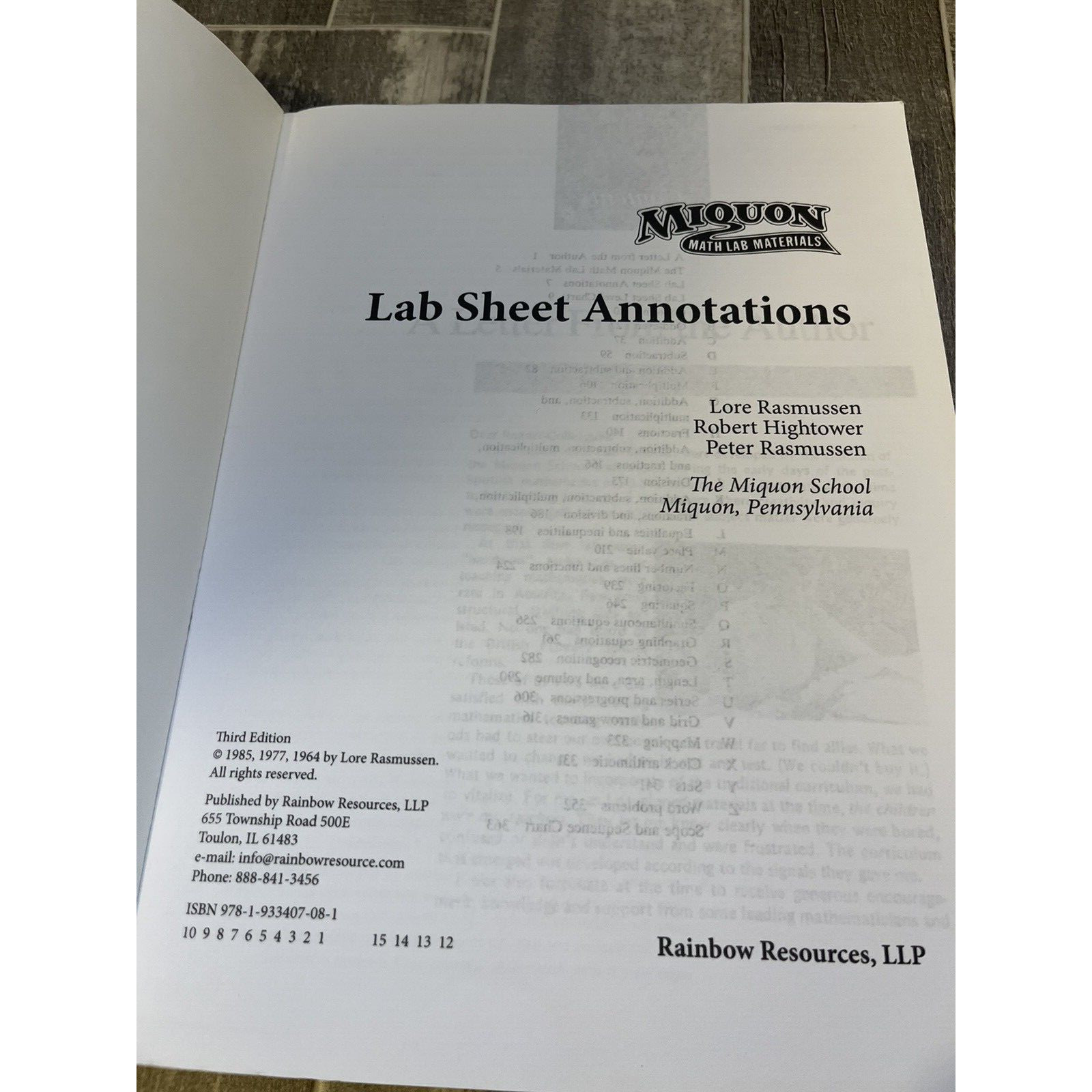 Miquon Math Lab Sheet Annotations and First Grade Diary Homeschool Curriculum