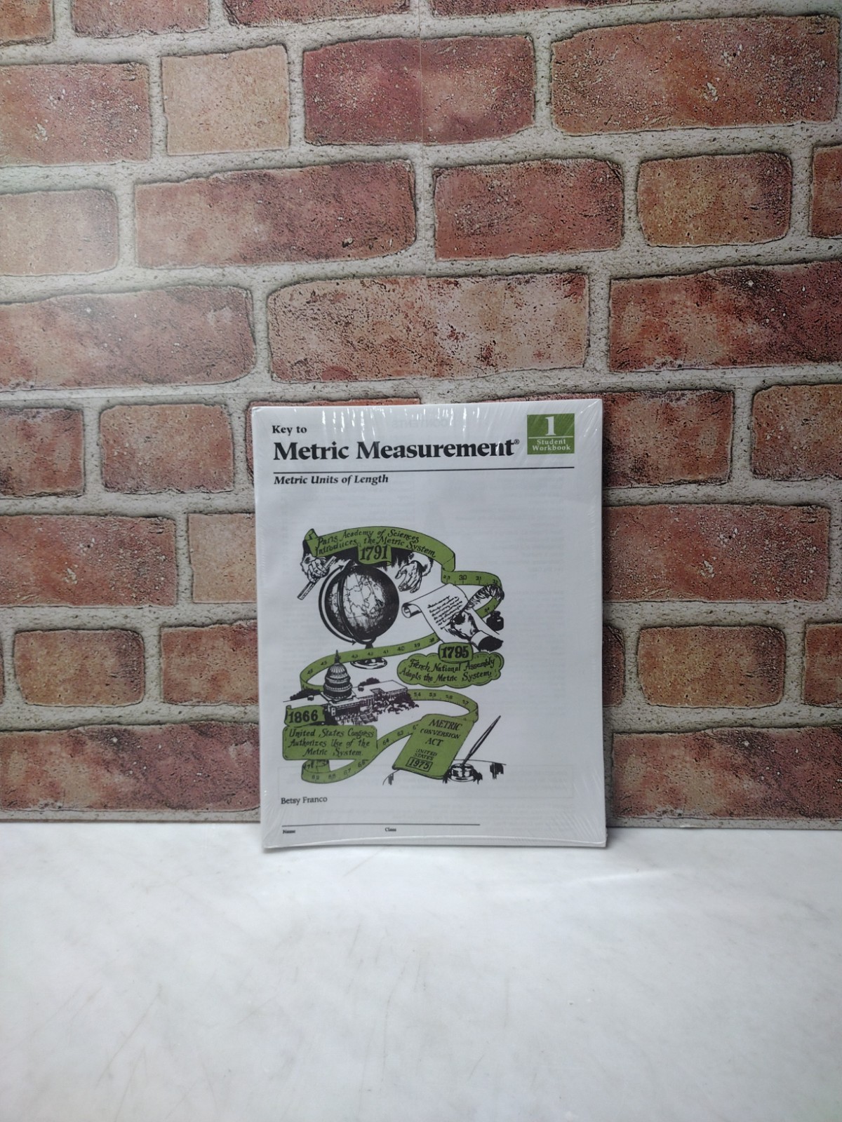 Key to Metric Measurement Student Workbooks – 4 Books – Betsy Franco -New Sealed
