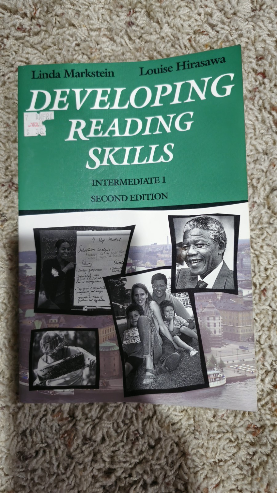 Developing Reading Skills Intermediate 1 2nd Ed Markstein Hirasawa PB 1994