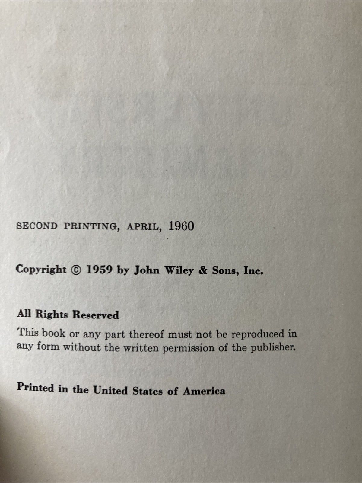 Johns Hopkins University Chemistry Manuals Volume 1 & 2 Circa 1960. See Pictures