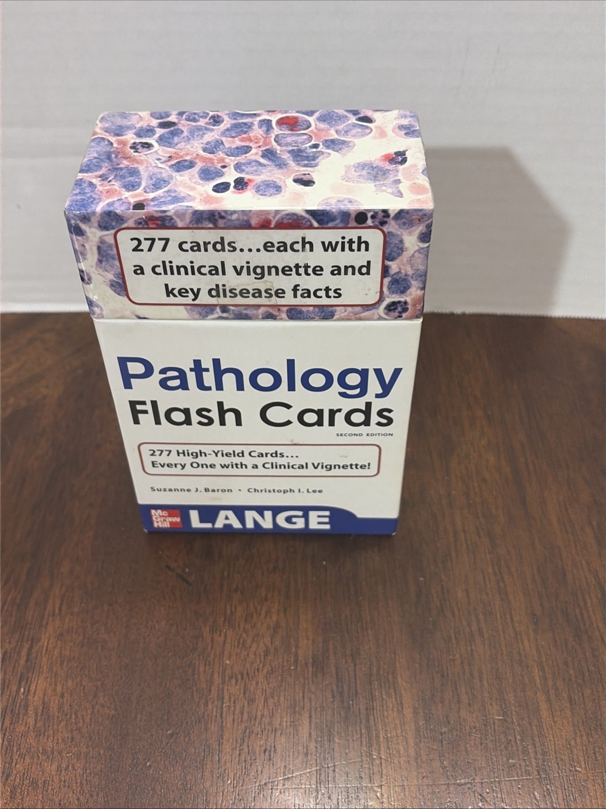 Lange Pathology Flash Cards, Third Edition (LANGE FlashCards)