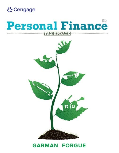 PERSONAL FINANCE TAX UPDATE (MINDTAP COURSE LIST) By E. Thomas Garman & Raymond
